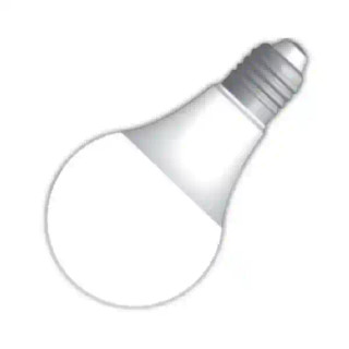 لامپ حبابی 9 وات LED زیبانور