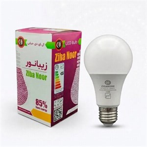 لامپ حبابی 15 وات LED زیبانور